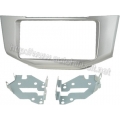 Lexus RX330 2004->2006, Lexus RX350 2007->2009, Lexus RX400H 2007->2009 2din autórádió beépítő keret EZÜST Lexus RX330 2004->2006, Lexus RX350 2007->2009, Lexus RX400H 2007->2009 2din autórádió beépítő keret EZÜST